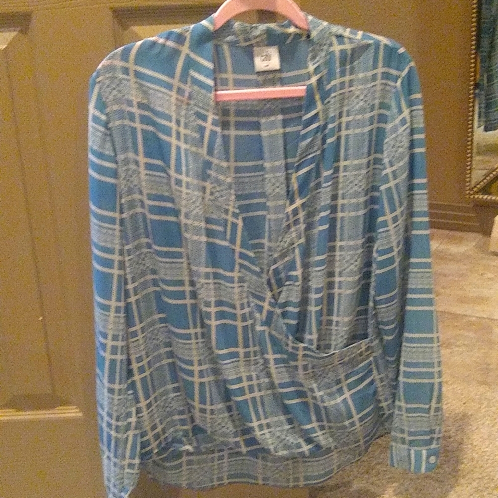 Cabi # 3068 Cross Front Blouse